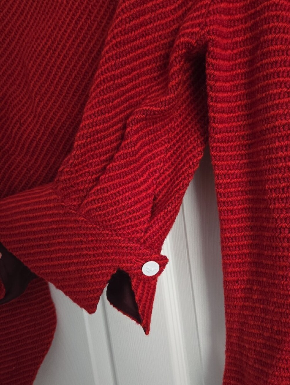 A.W.A.K.E. MODE Rib Knit Button Sweater - Picture 2 of 7